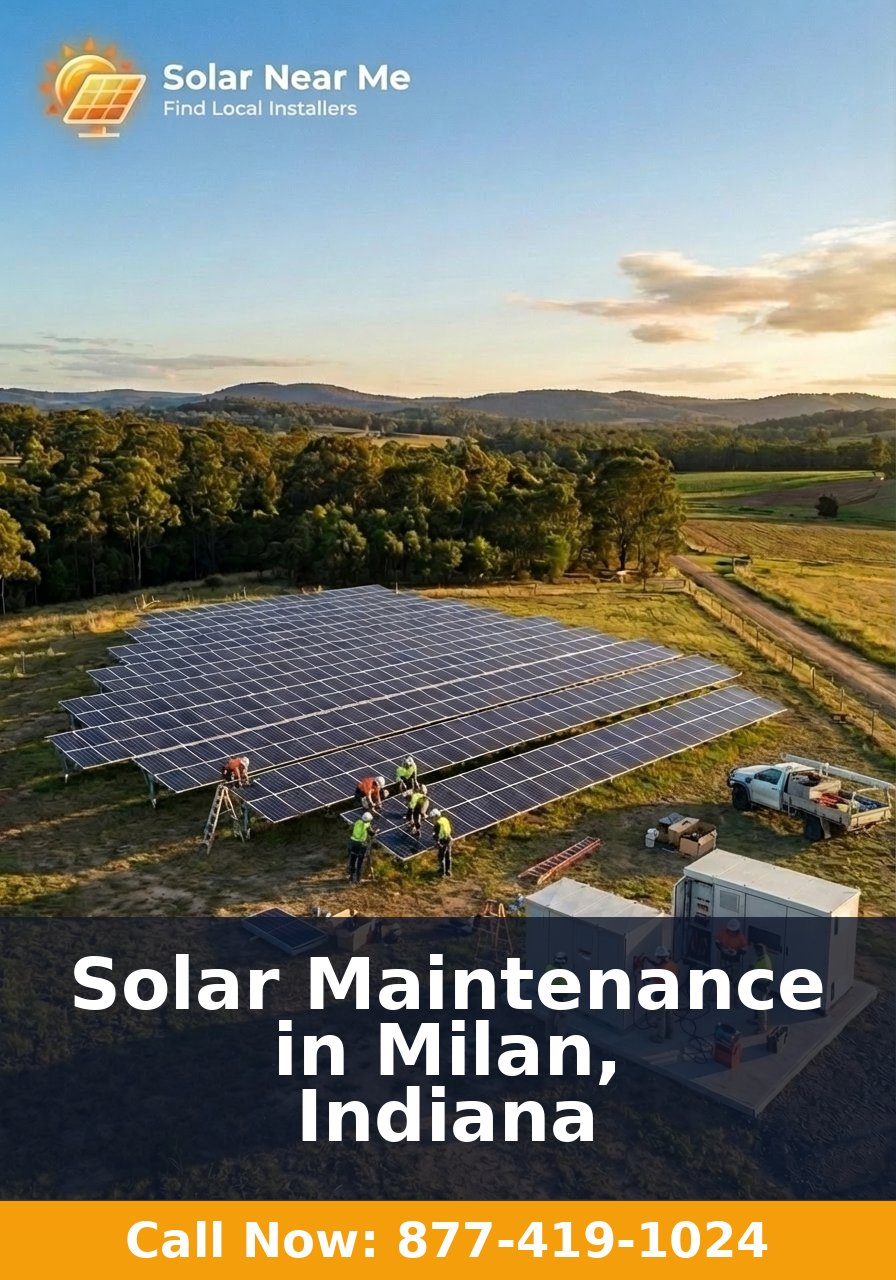 Solar Maintenance in Milan, Indiana