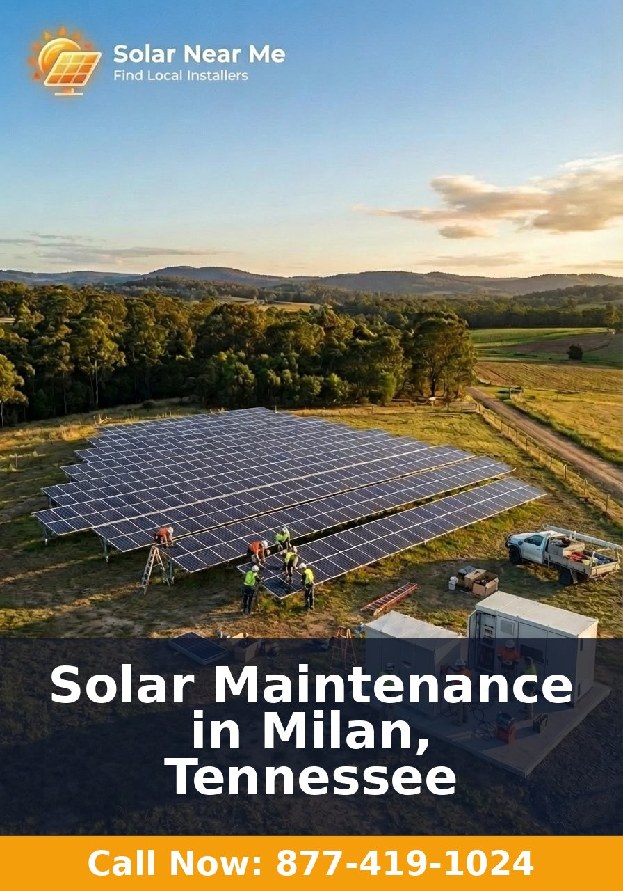 Solar Maintenance in Milan, Tennessee