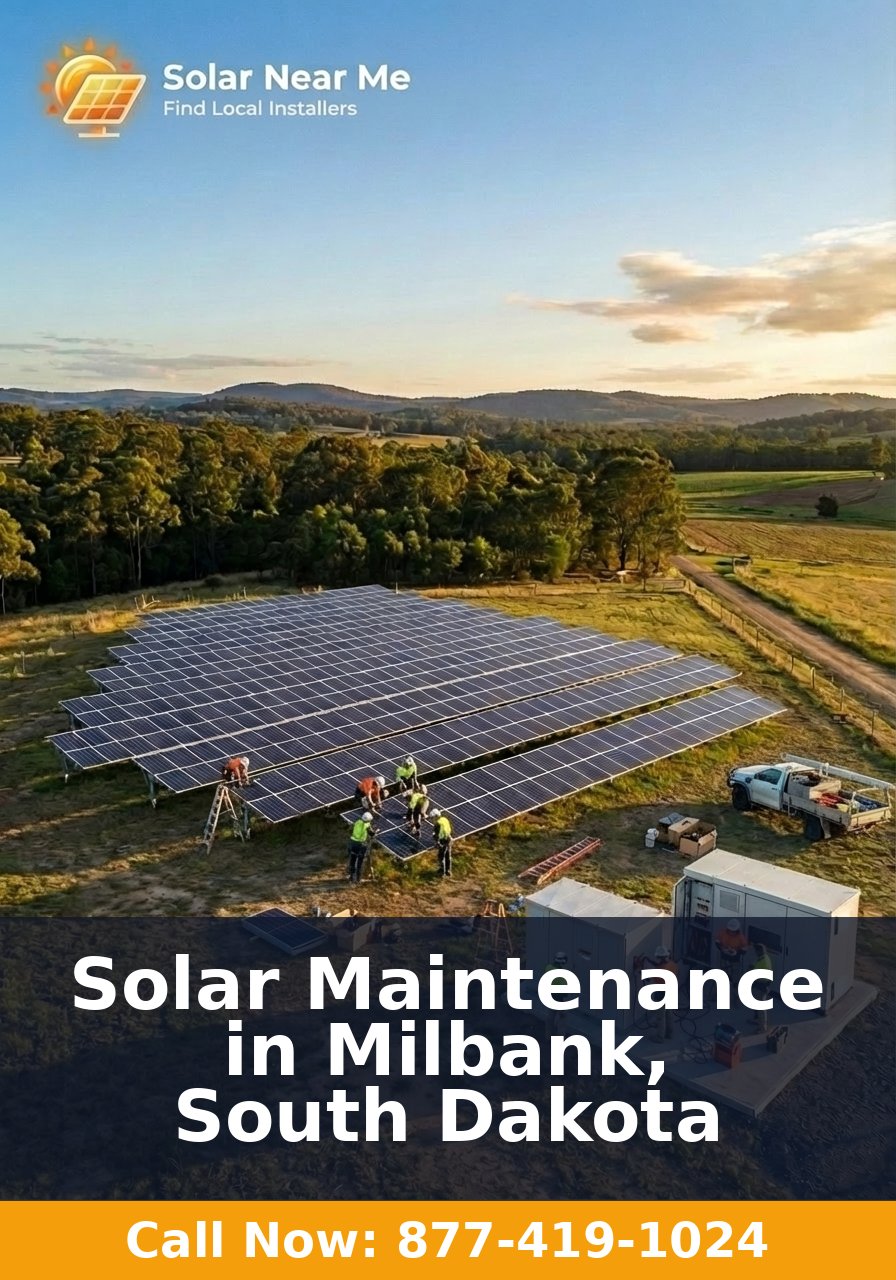Solar Maintenance in Milbank, South Dakota