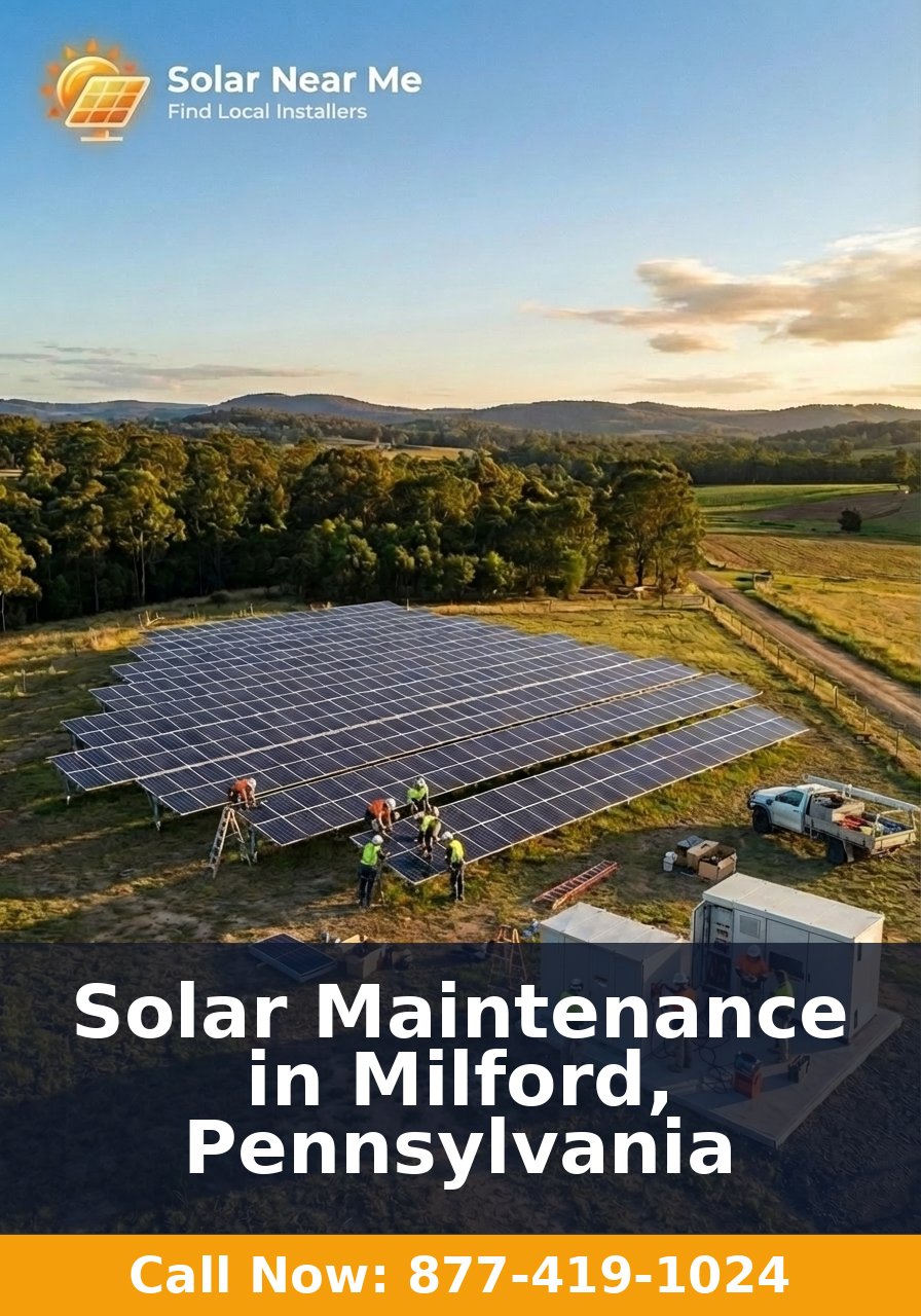 Solar Maintenance in Milford, Pennsylvania