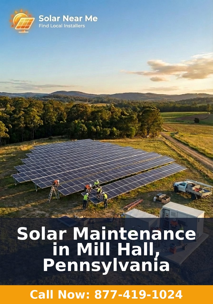 Solar Maintenance in Mill Hall, Pennsylvania