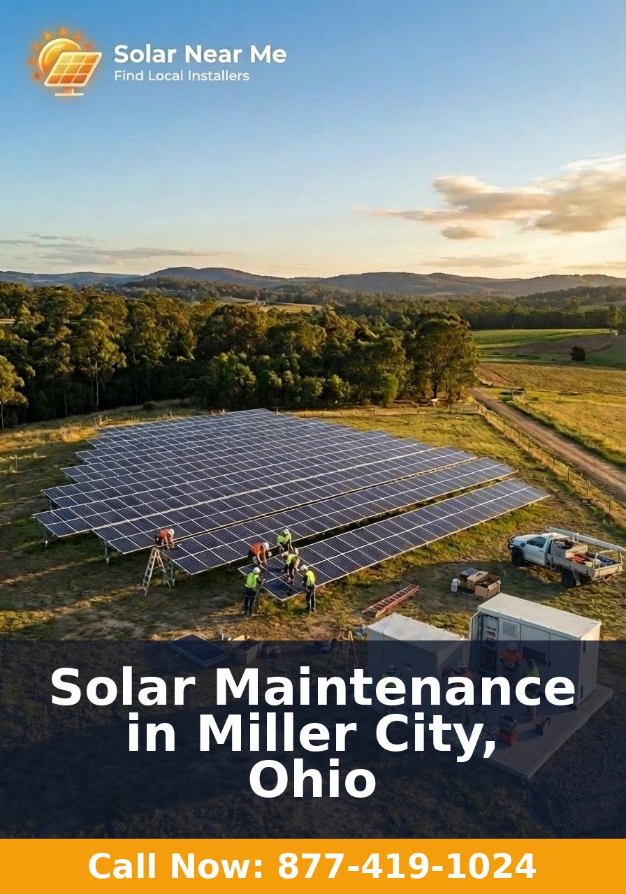 Solar Maintenance in Miller City, Ohio