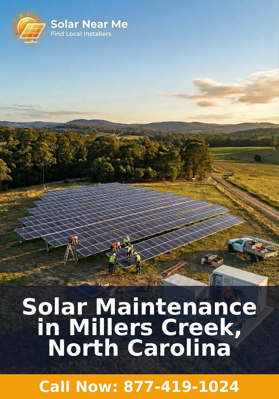 Solar Maintenance in Millers Creek, North Carolina