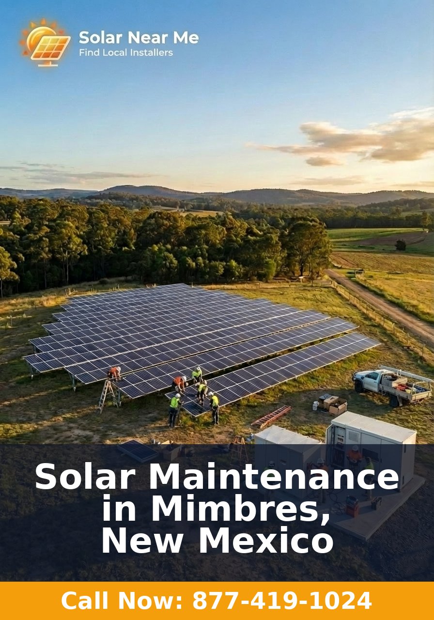 Solar Maintenance in Mimbres, New Mexico