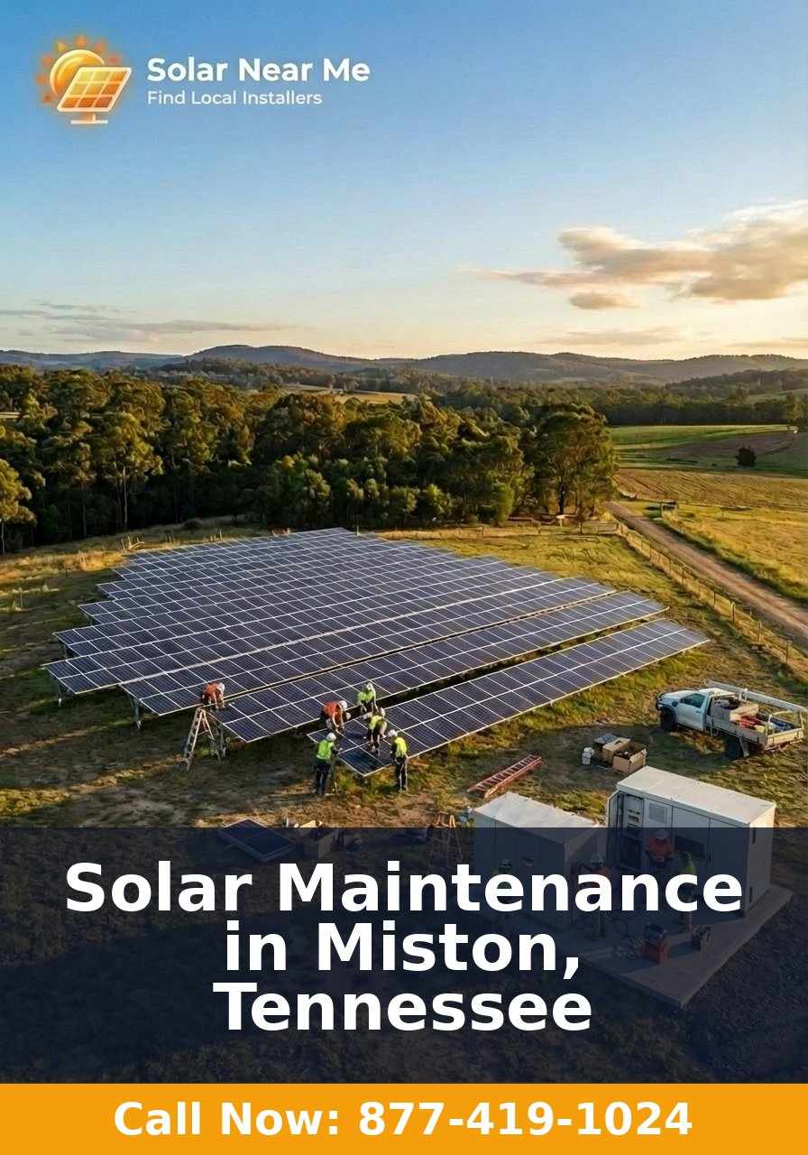 Solar Maintenance in Miston, Tennessee