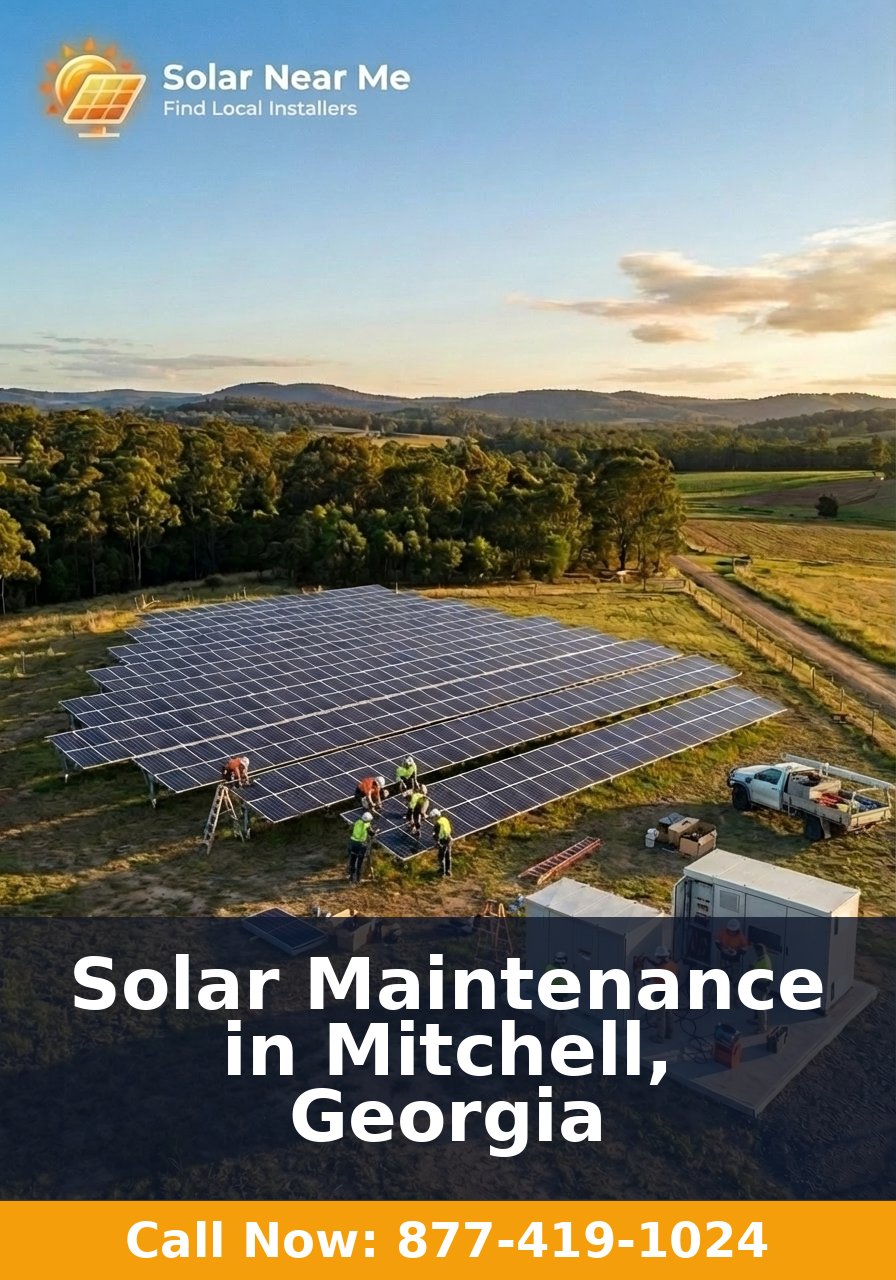 Solar Maintenance in Mitchell, Georgia