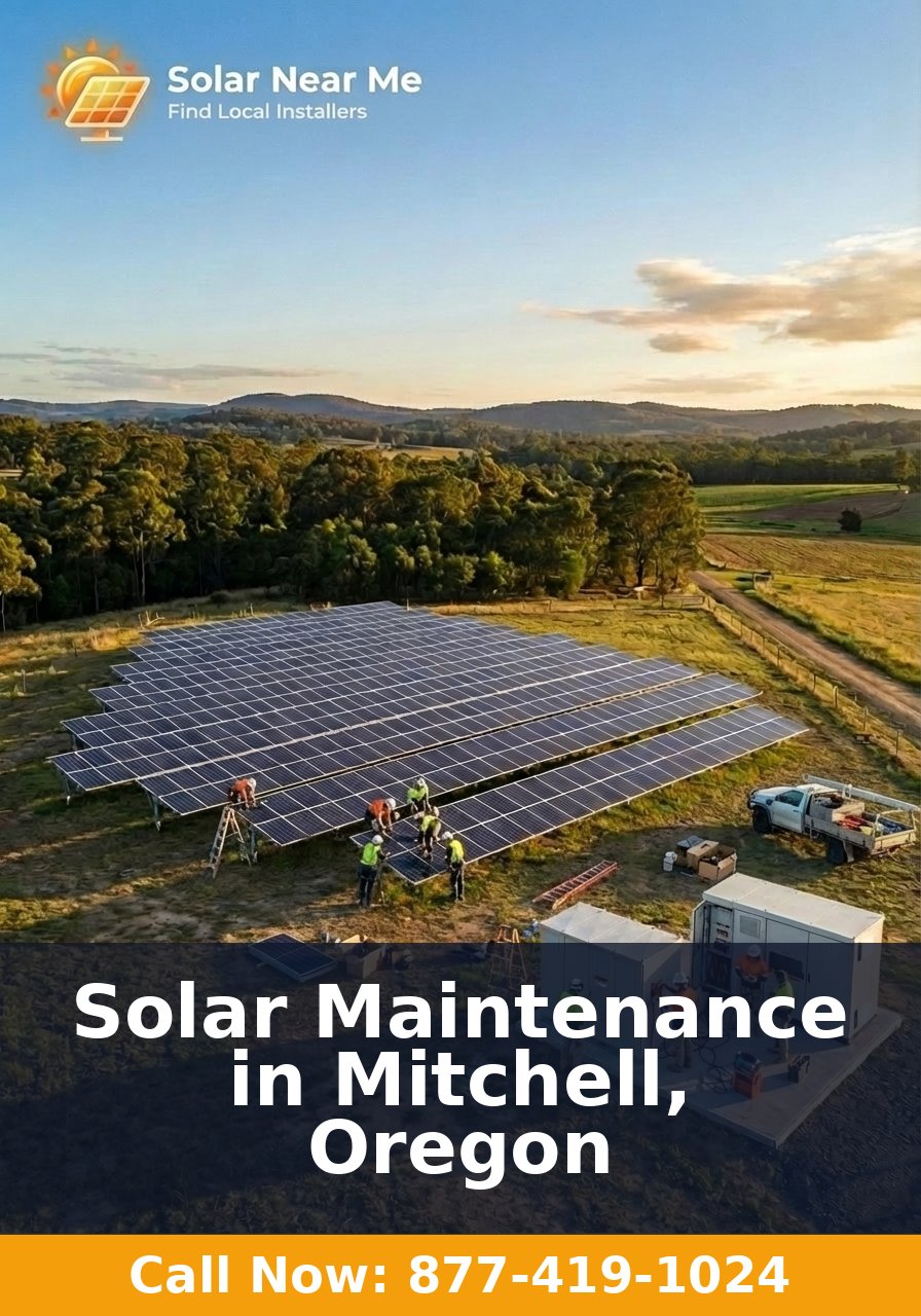 Solar Maintenance in Mitchell, Oregon