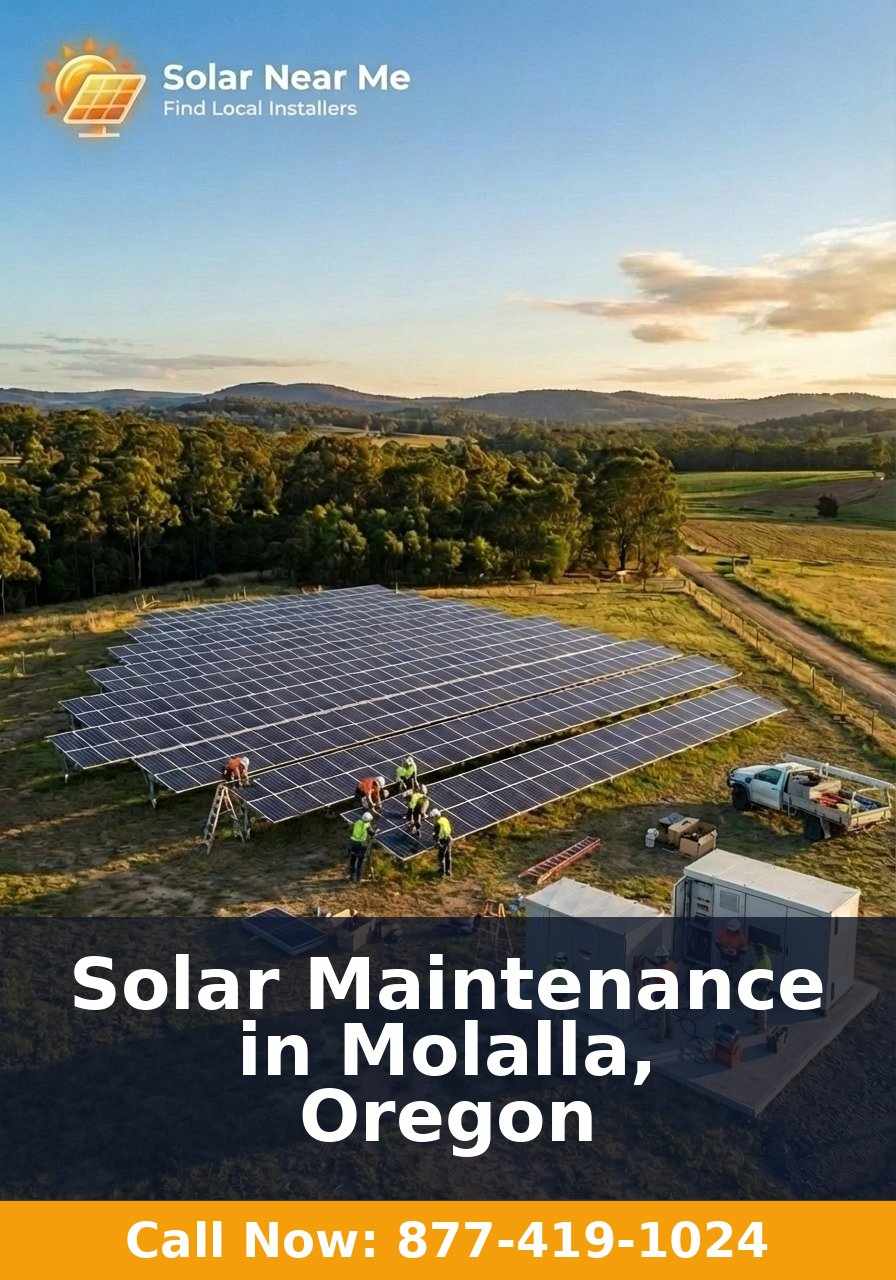 Solar Maintenance in Molalla, Oregon