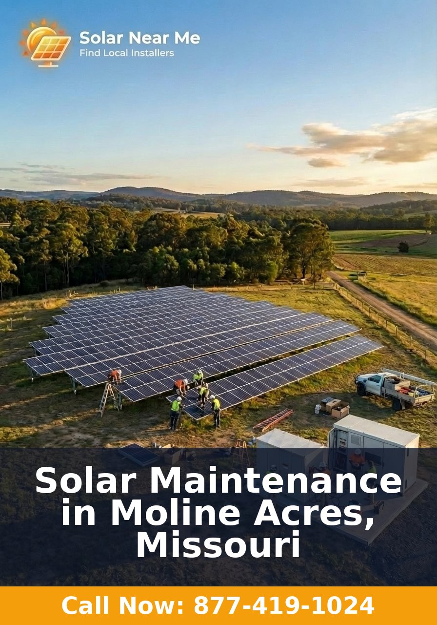 Solar Maintenance in Moline Acres, Missouri