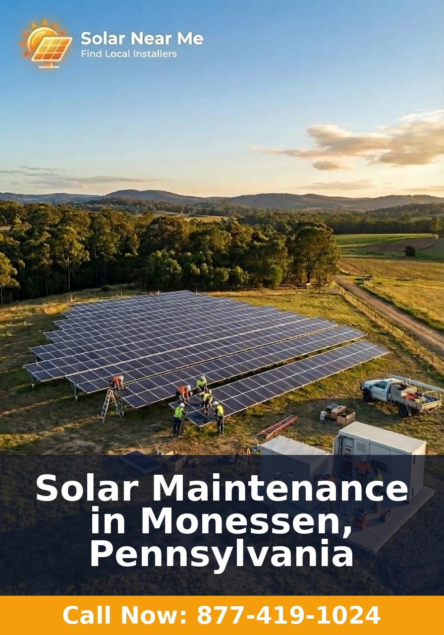 Solar Maintenance in Monessen, Pennsylvania