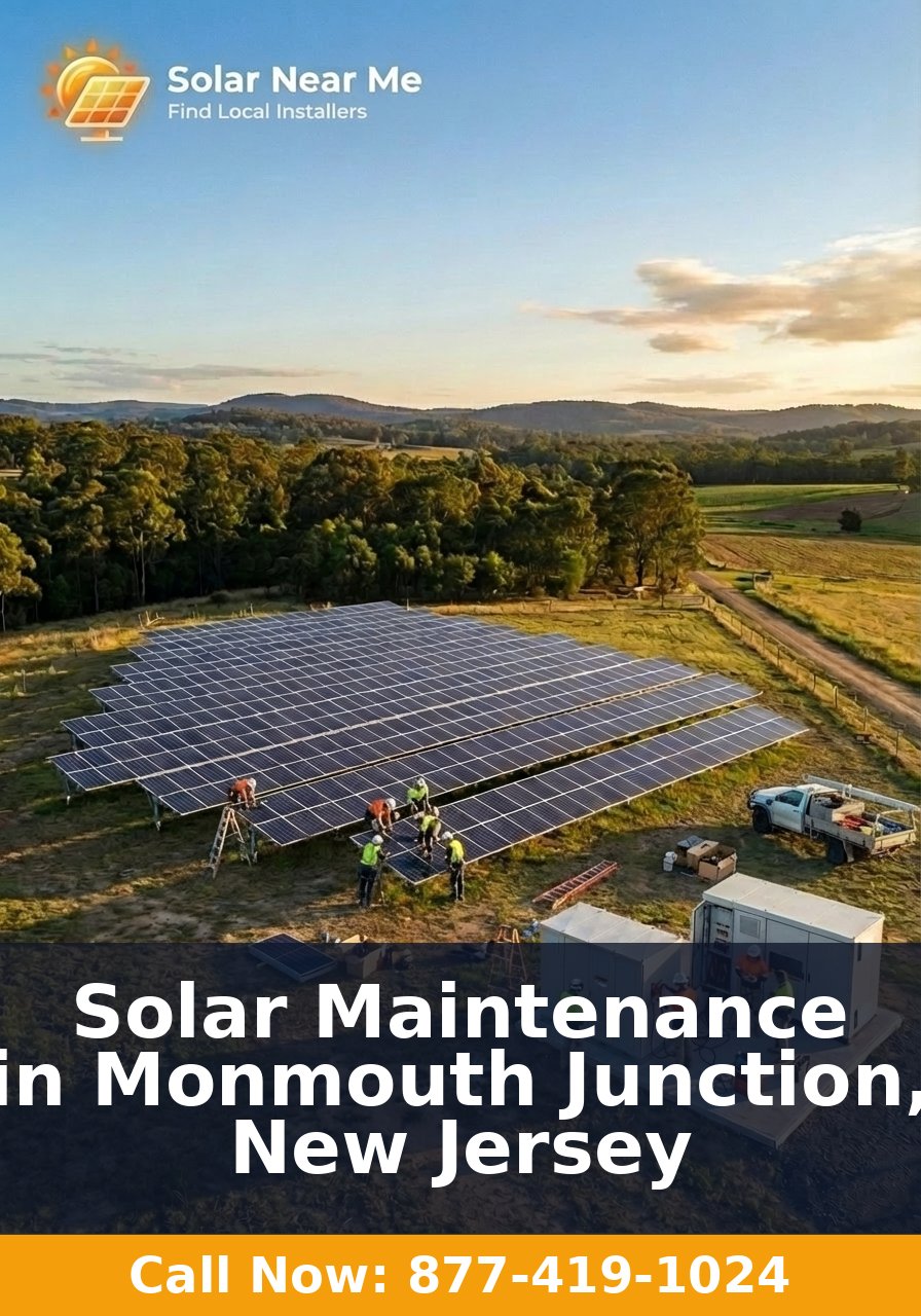Solar Maintenance in Monmouth Junction, New Jersey