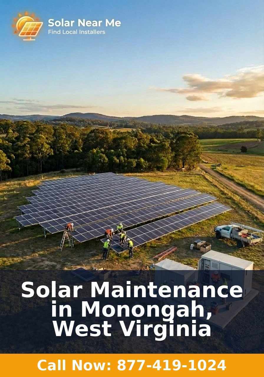 Solar Maintenance in Monongah, West Virginia