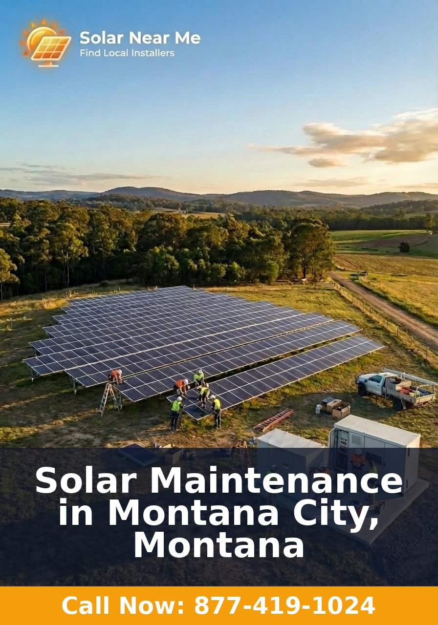 Solar Maintenance in Montana City, Montana