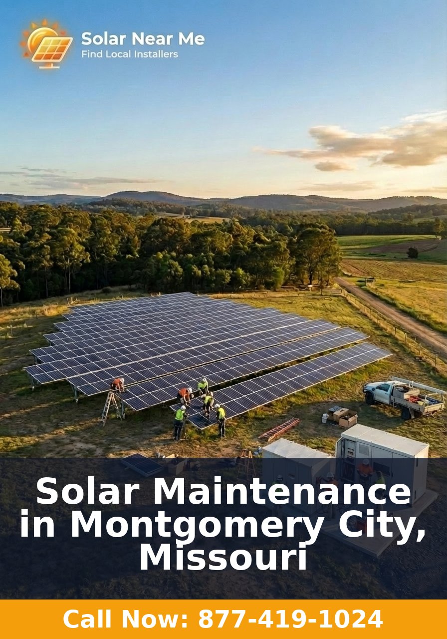 Solar Maintenance in Montgomery City, Missouri