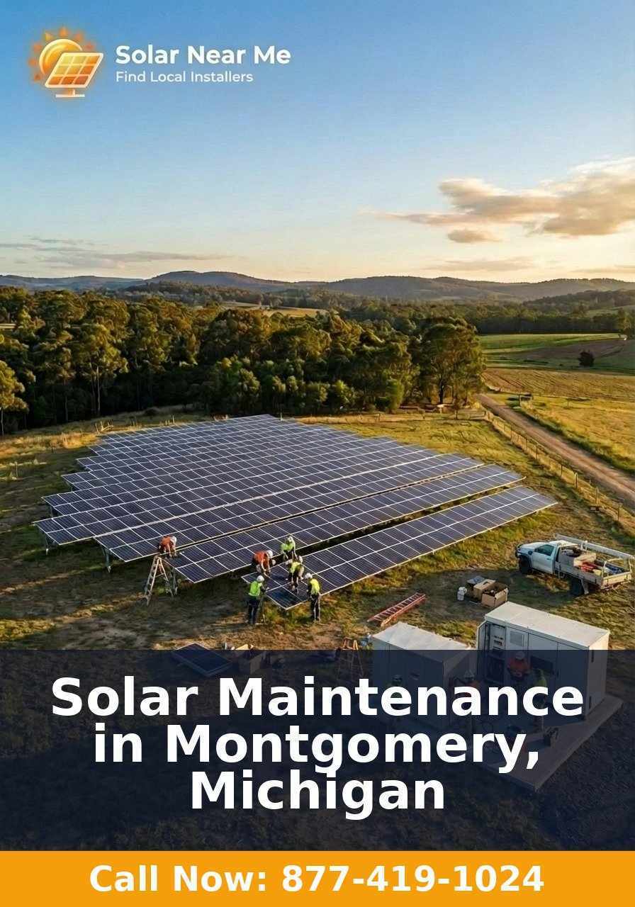Solar Maintenance in Montgomery, Michigan