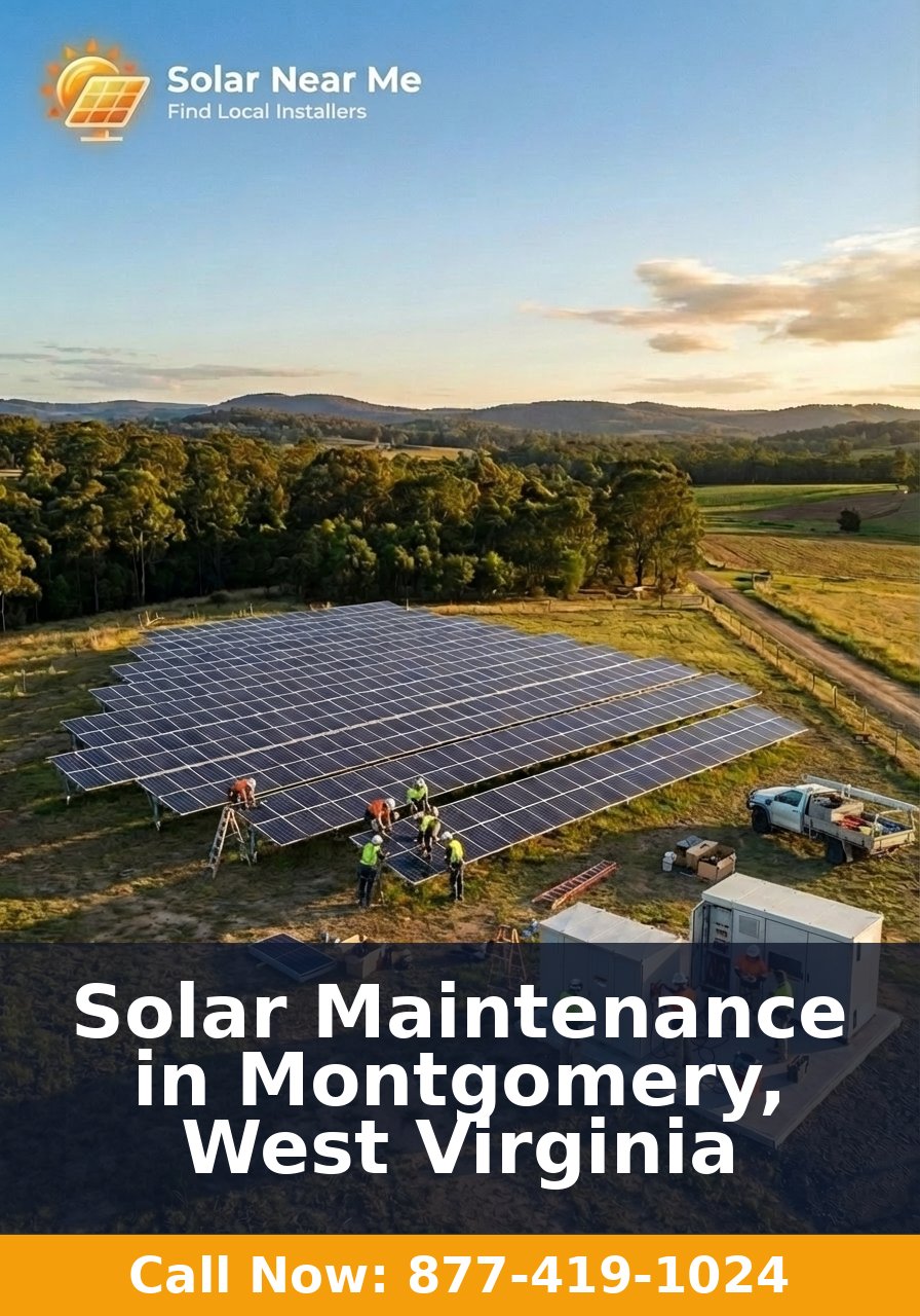 Solar Maintenance in Montgomery, West Virginia