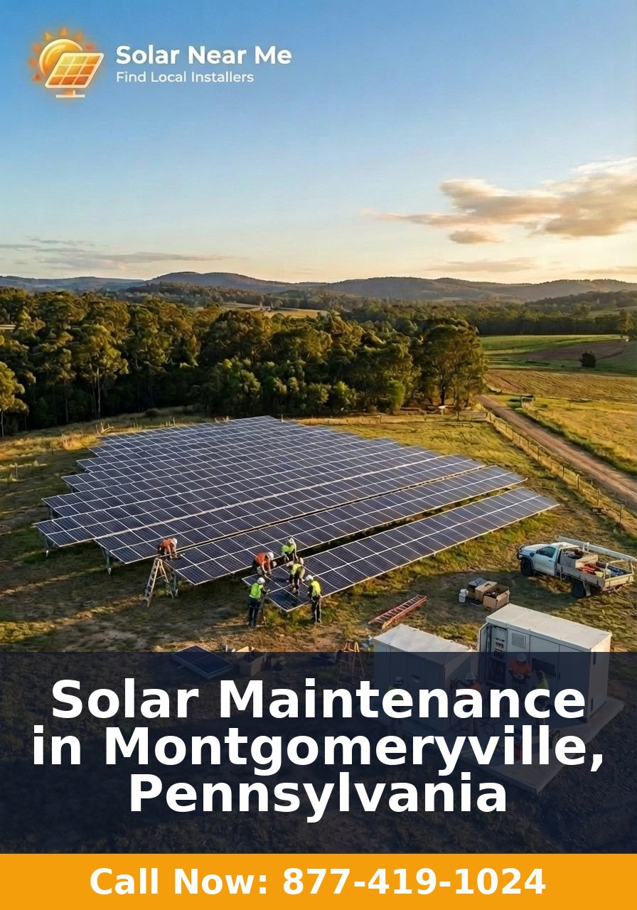 Solar Maintenance in Montgomeryville, Pennsylvania