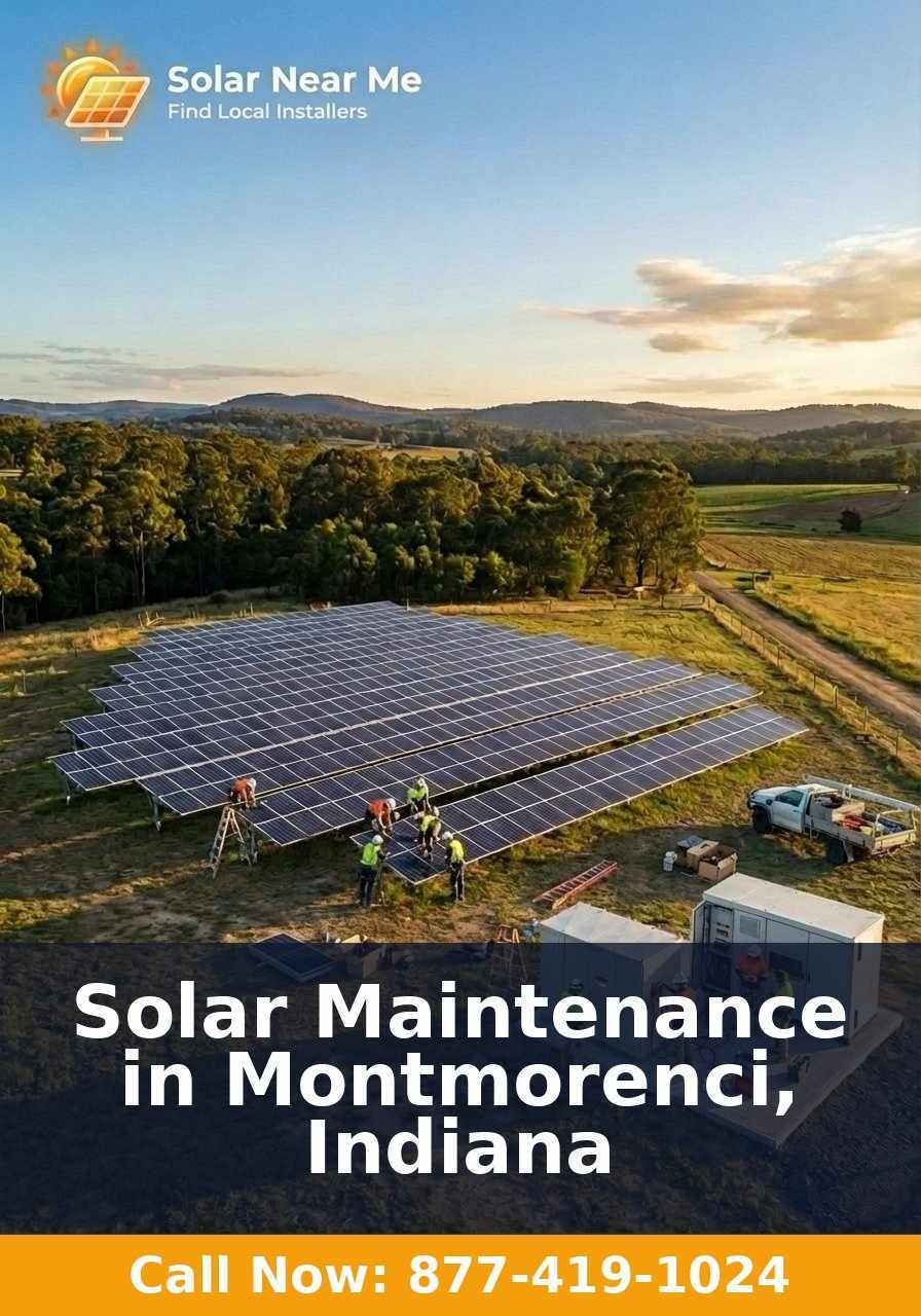 Solar Maintenance in Montmorenci, Indiana