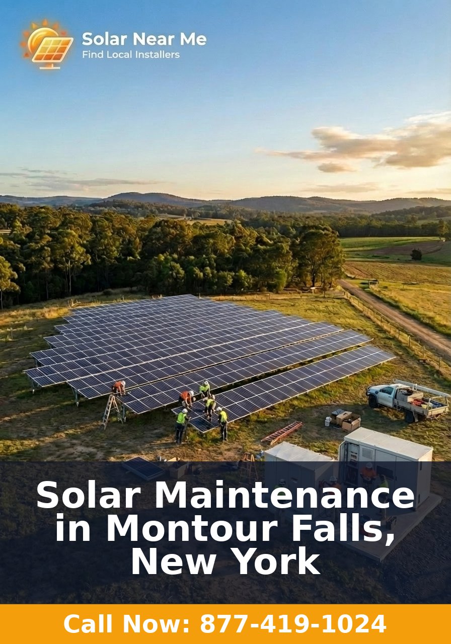 Solar Maintenance in Montour Falls, New York