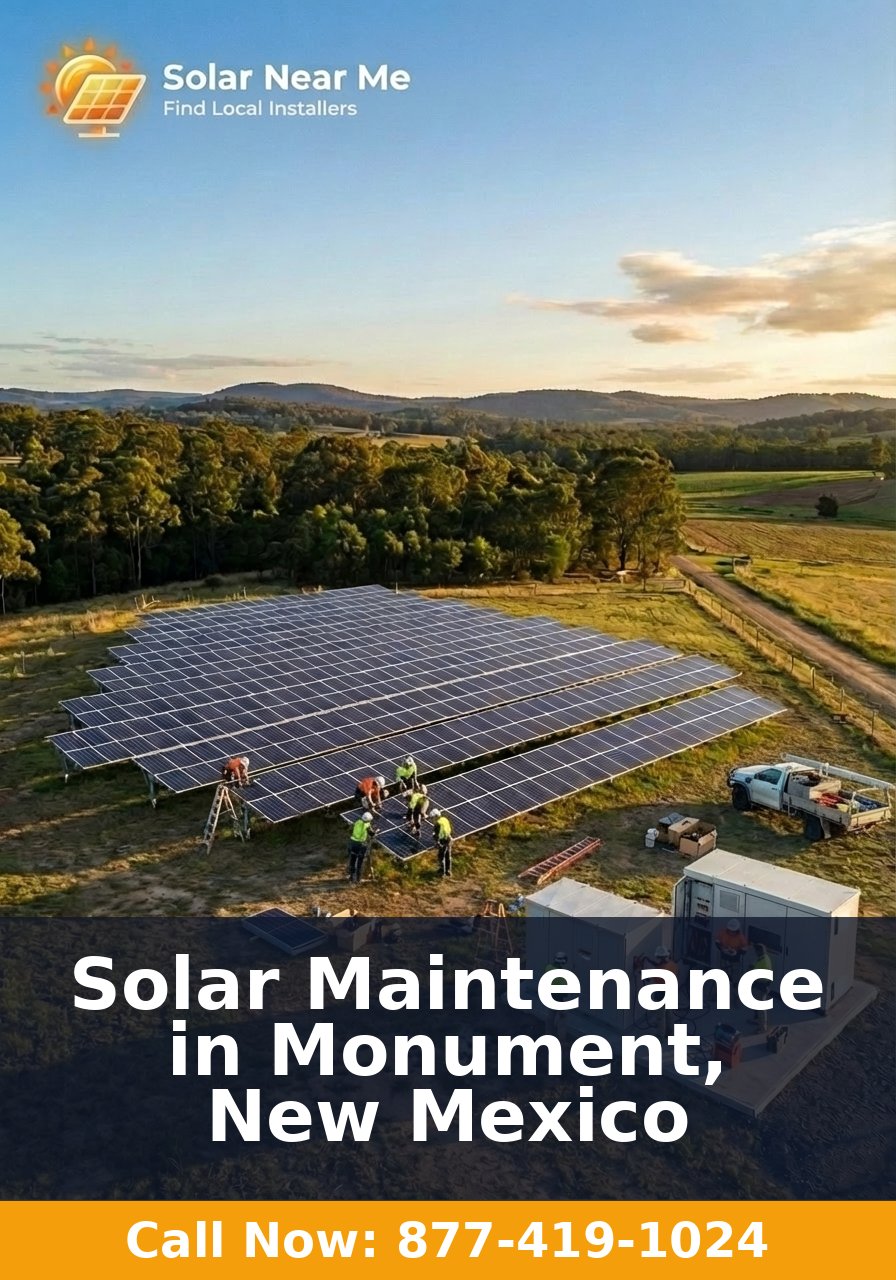 Solar Maintenance in Monument, New Mexico