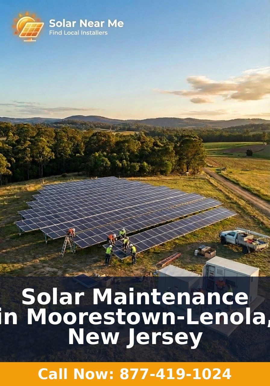 Solar Maintenance in Moorestown-Lenola, New Jersey
