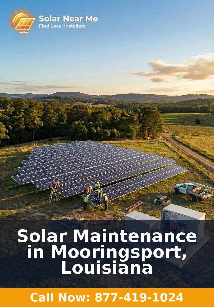 Solar Maintenance in Mooringsport, Louisiana