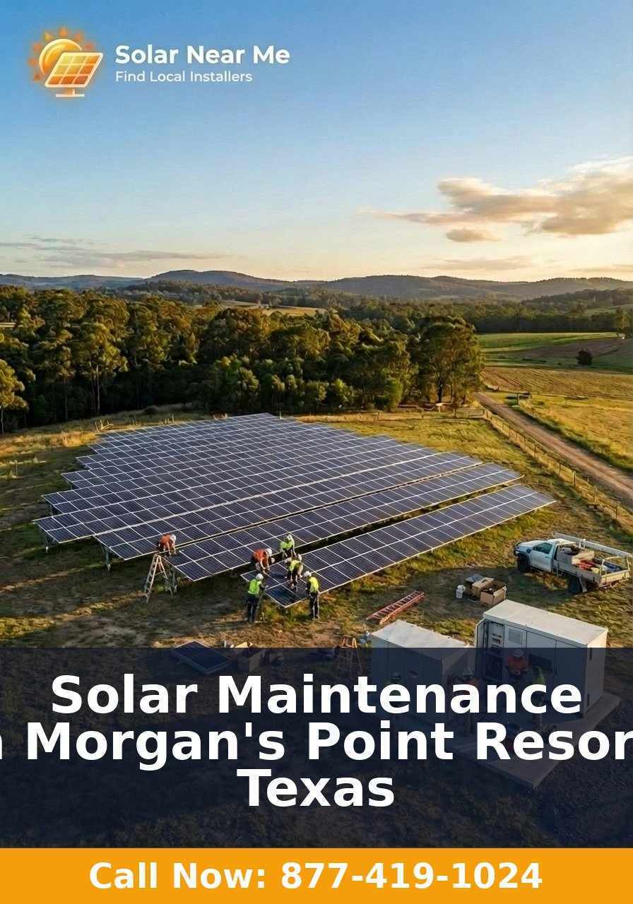 Solar Maintenance in Morgan's Point Resort, Texas