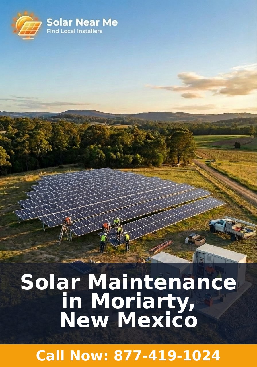 Solar Maintenance in Moriarty, New Mexico