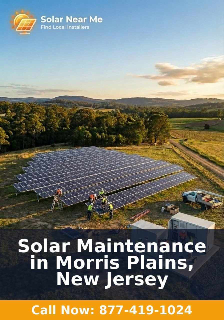 Solar Maintenance in Morris Plains, New Jersey