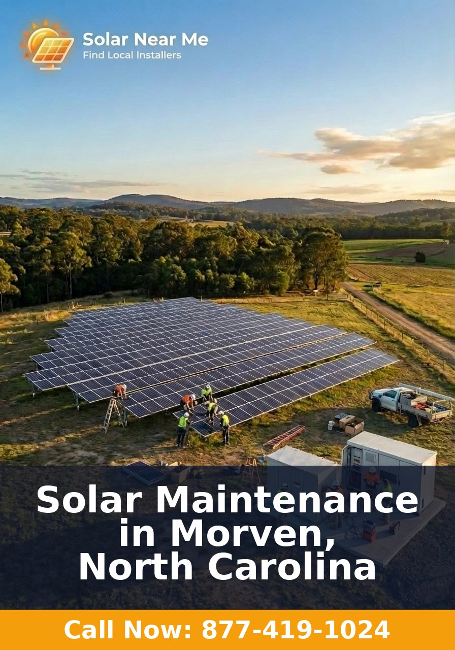 Solar Maintenance in Morven, North Carolina