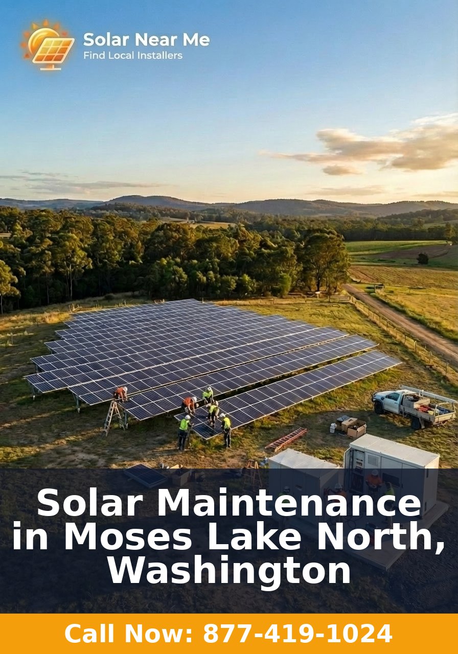 Solar Maintenance in Moses Lake North, Washington