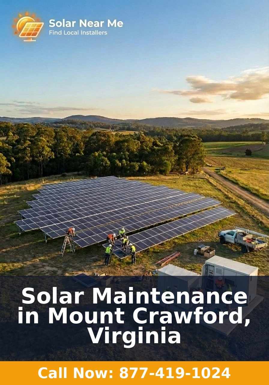 Solar Maintenance in Mount Crawford, Virginia