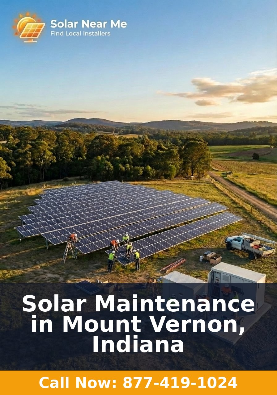 Solar Maintenance in Mount Vernon, Indiana