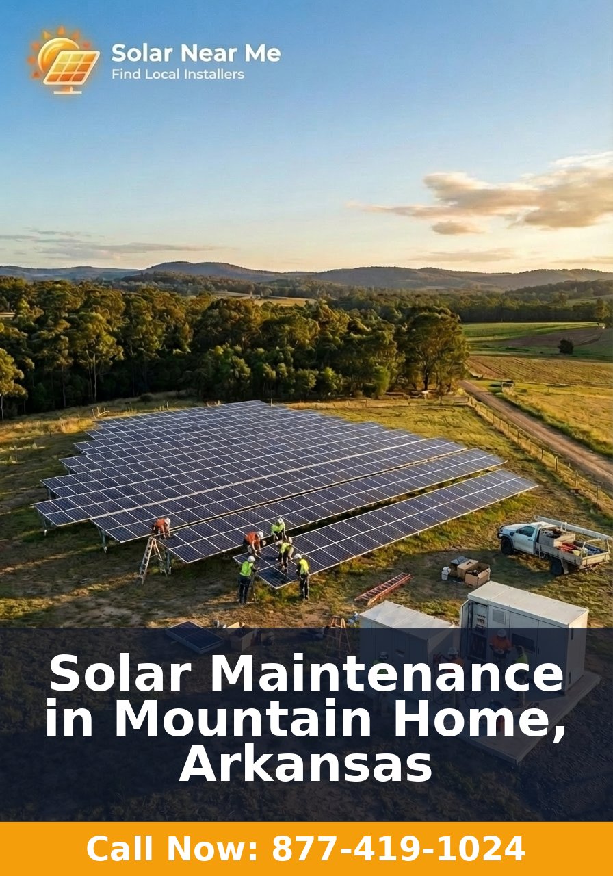 Solar Maintenance in Mountain Home, Arkansas