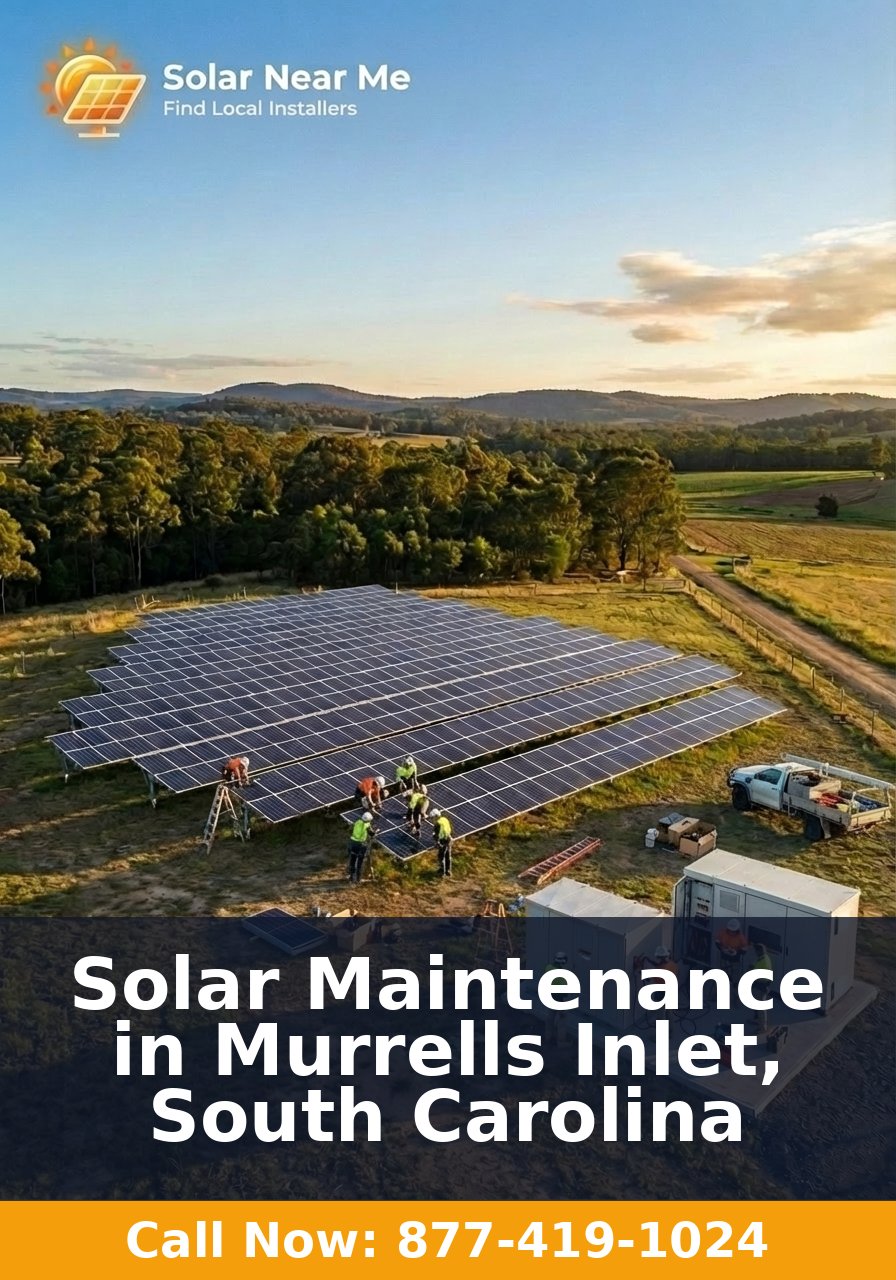 Solar Maintenance in Murrells Inlet, South Carolina