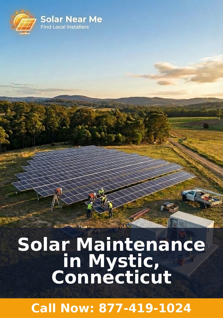 Solar Maintenance in Mystic, Connecticut