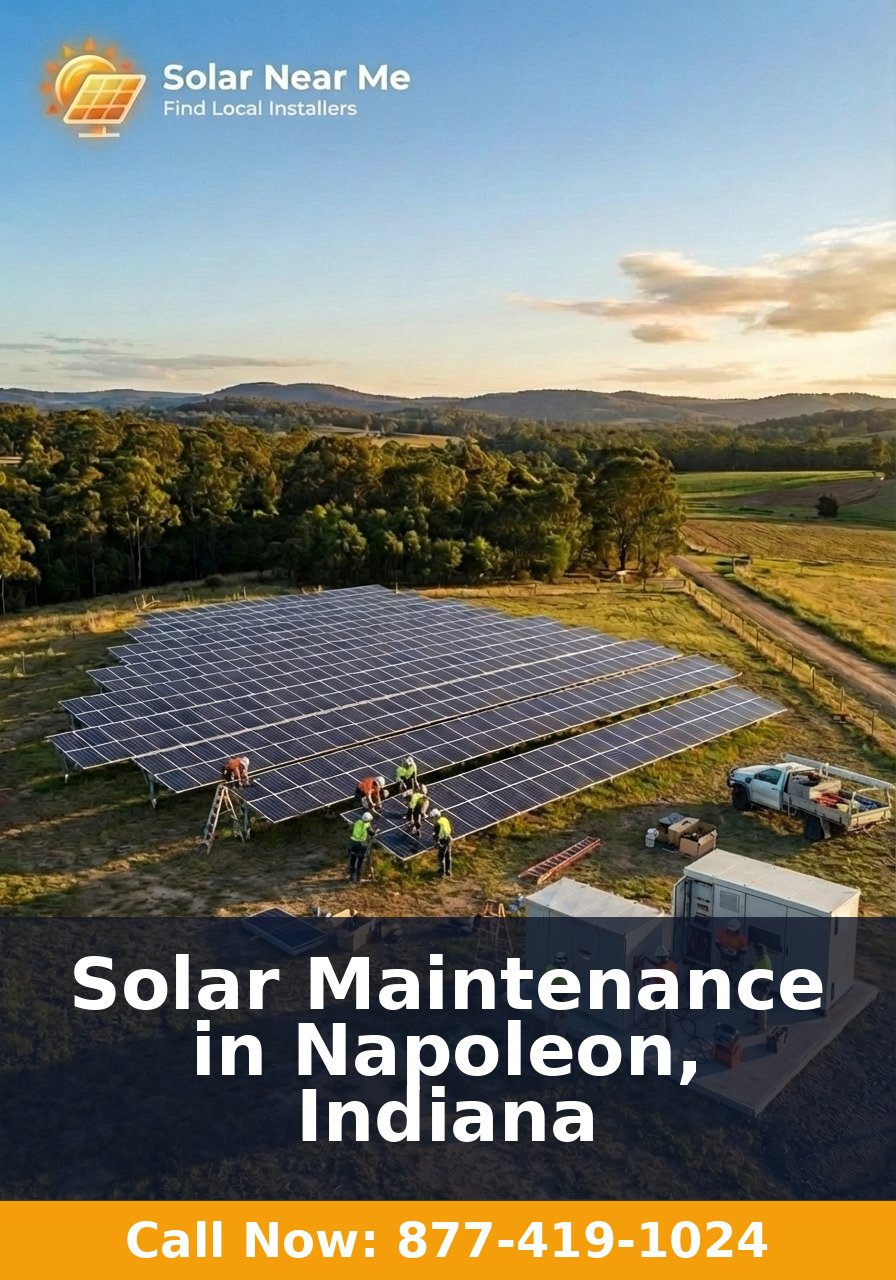 Solar Maintenance in Napoleon, Indiana