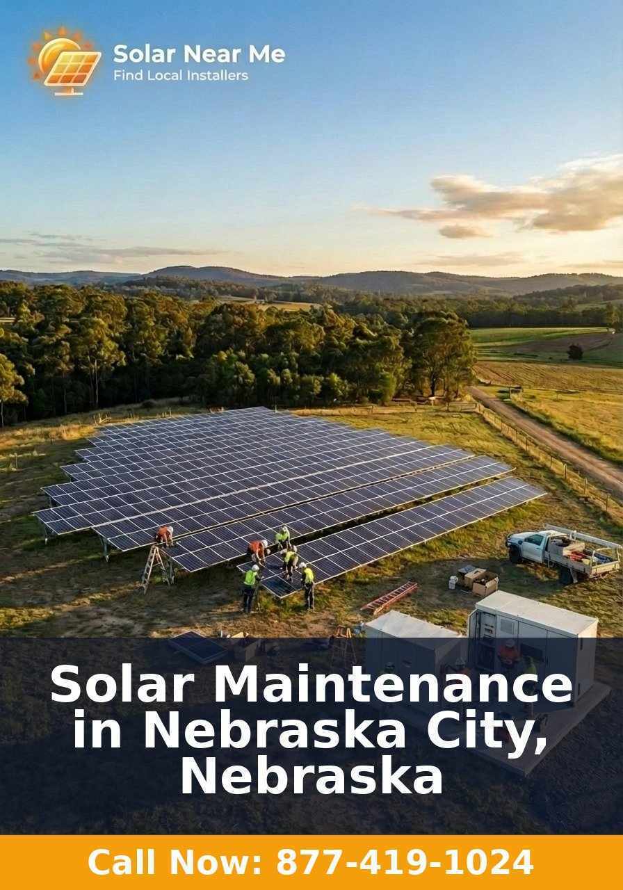 Solar Maintenance in Nebraska City, Nebraska