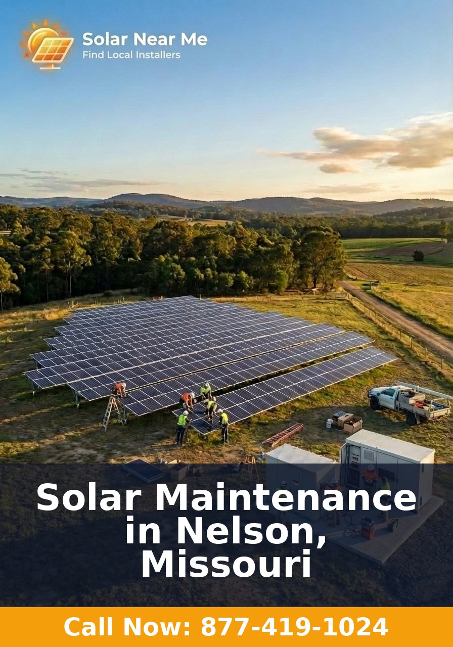 Solar Maintenance in Nelson, Missouri