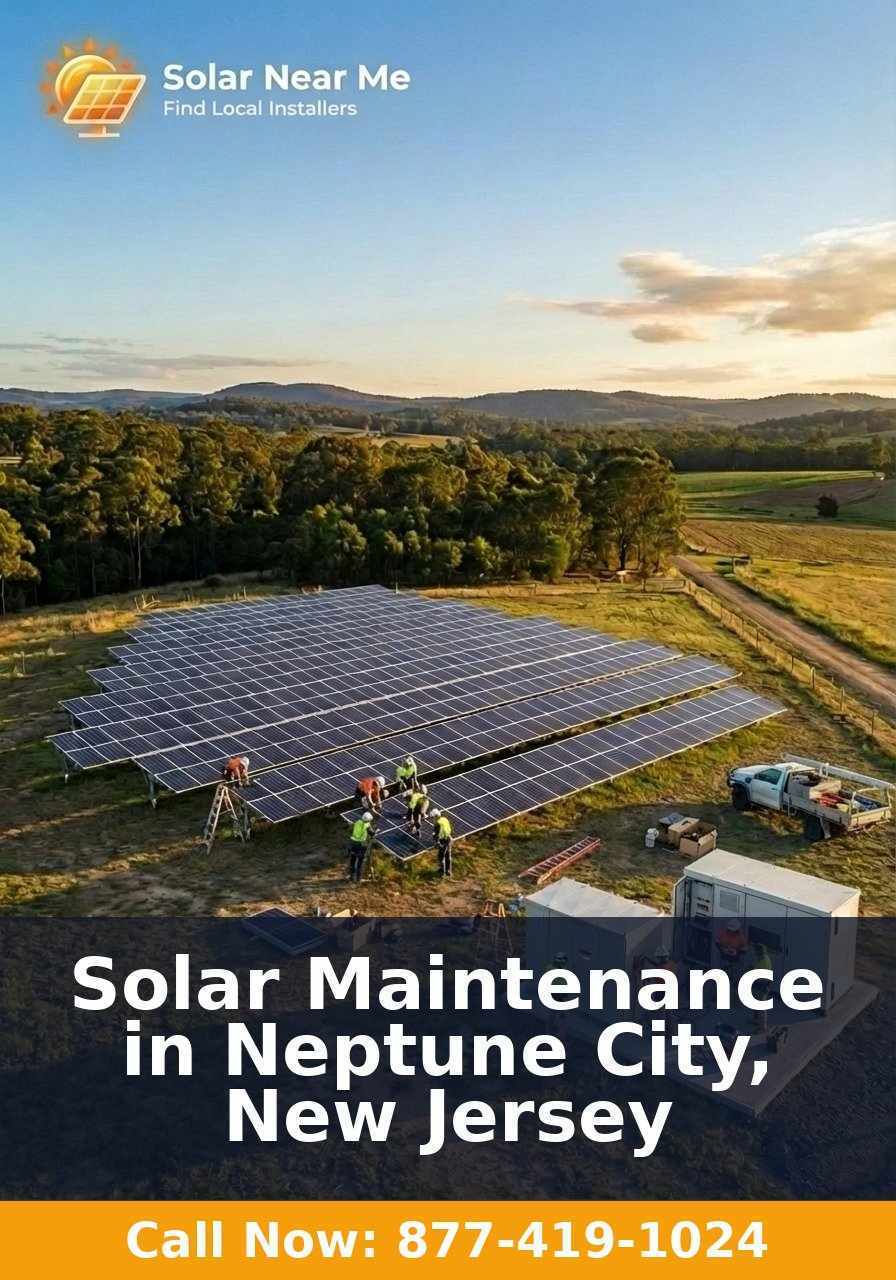 Solar Maintenance in Neptune City, New Jersey
