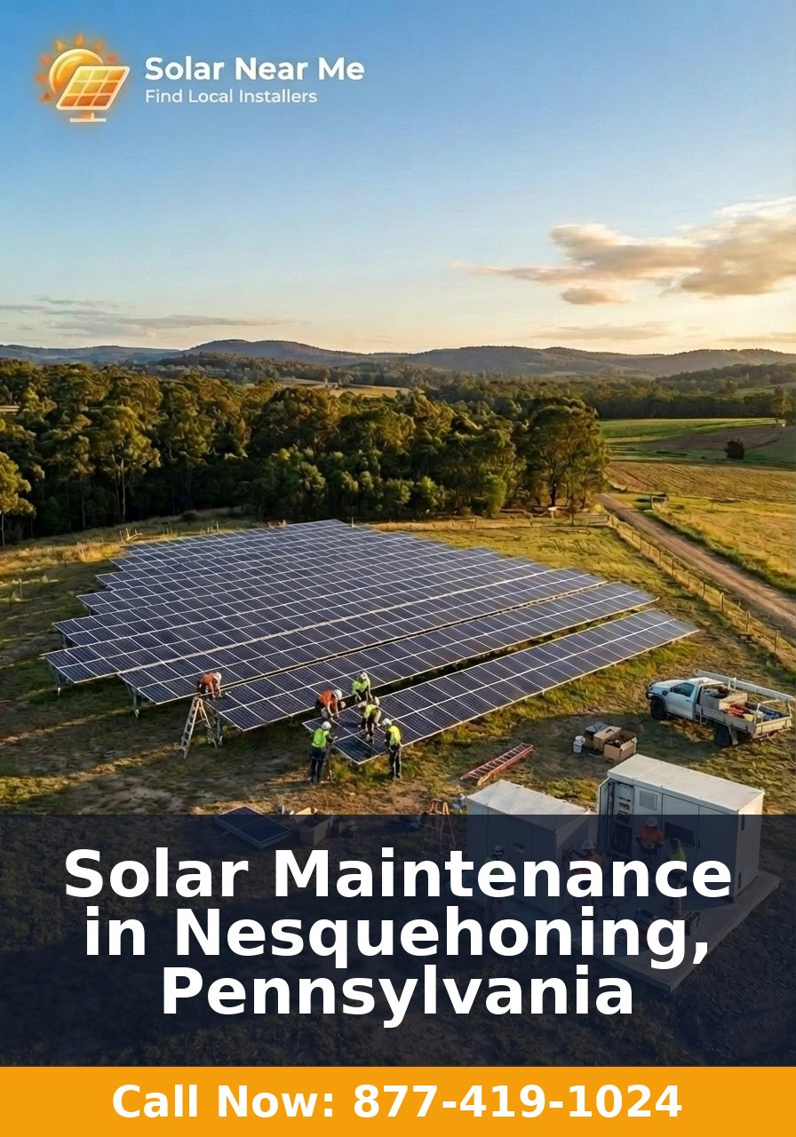 Solar Maintenance in Nesquehoning, Pennsylvania