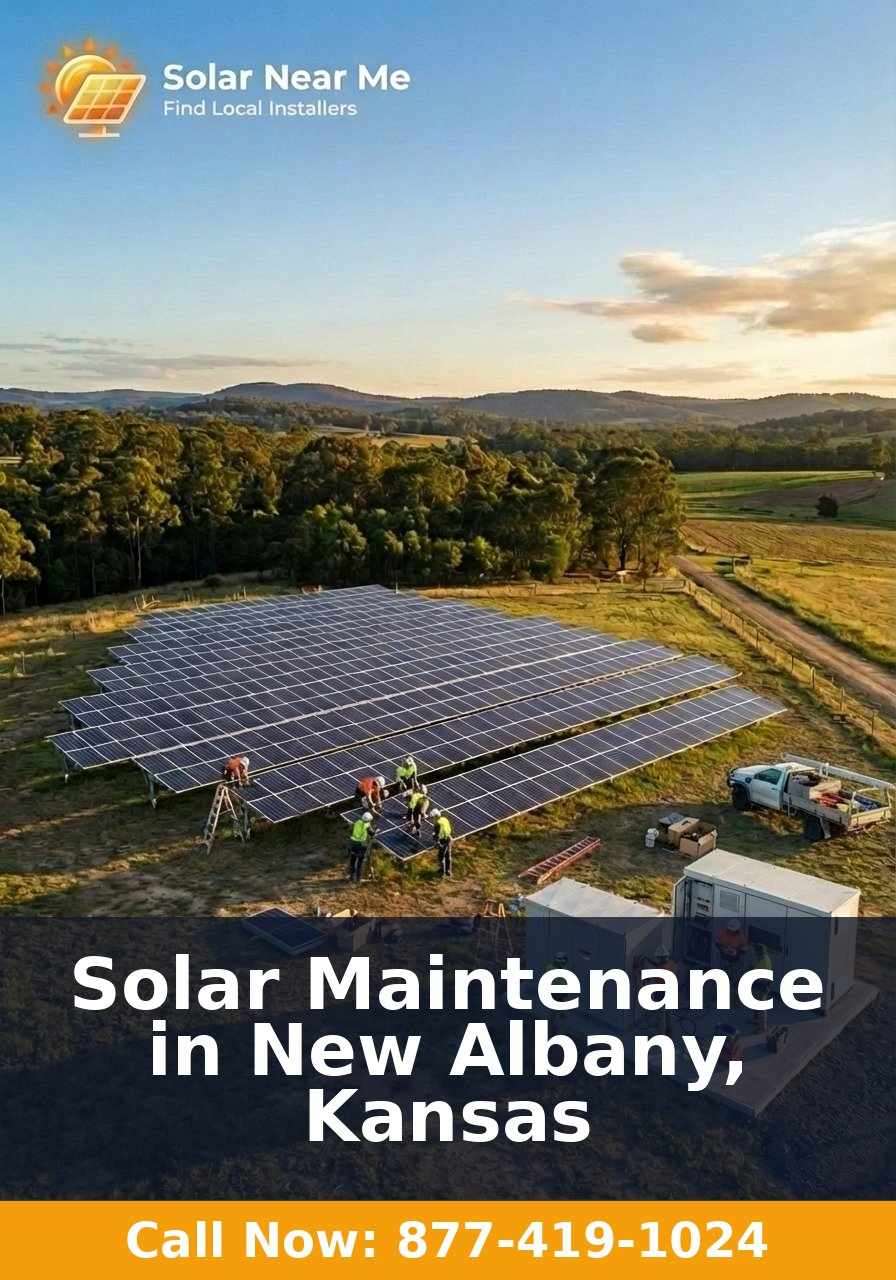 Solar Maintenance in New Albany, Kansas