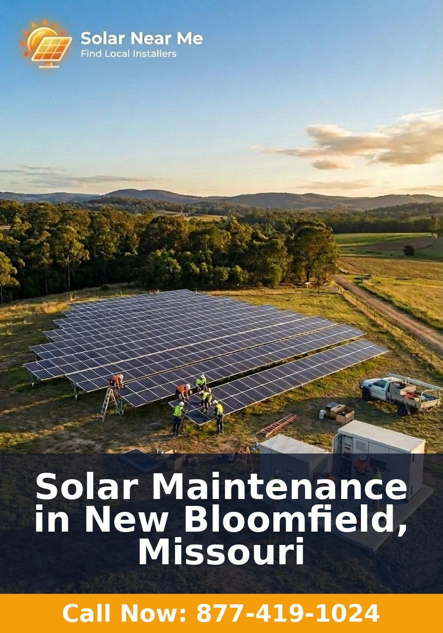 Solar Maintenance in New Bloomfield, Missouri