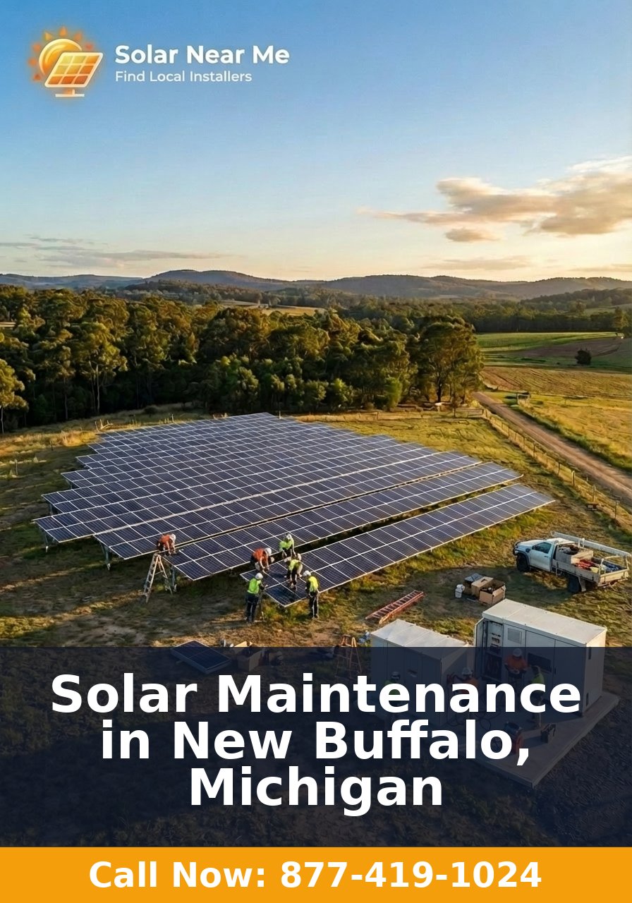 Solar Maintenance in New Buffalo, Michigan
