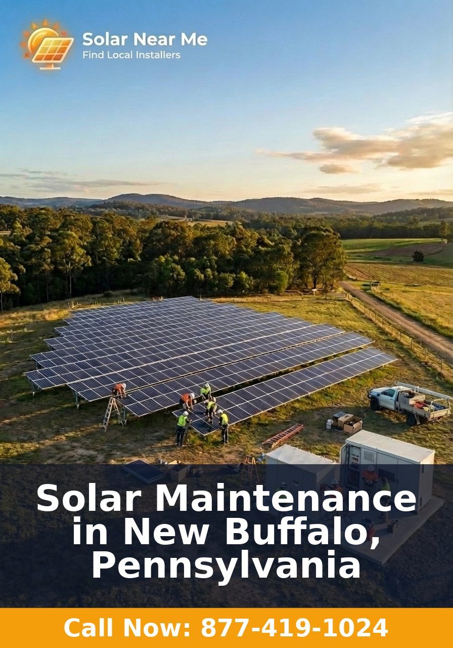 Solar Maintenance in New Buffalo, Pennsylvania