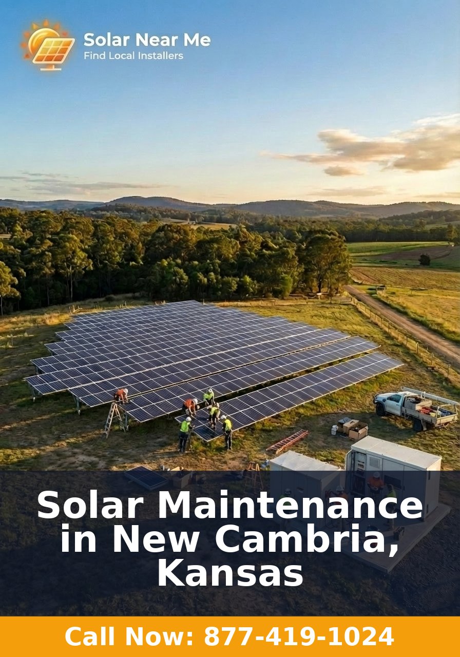 Solar Maintenance in New Cambria, Kansas