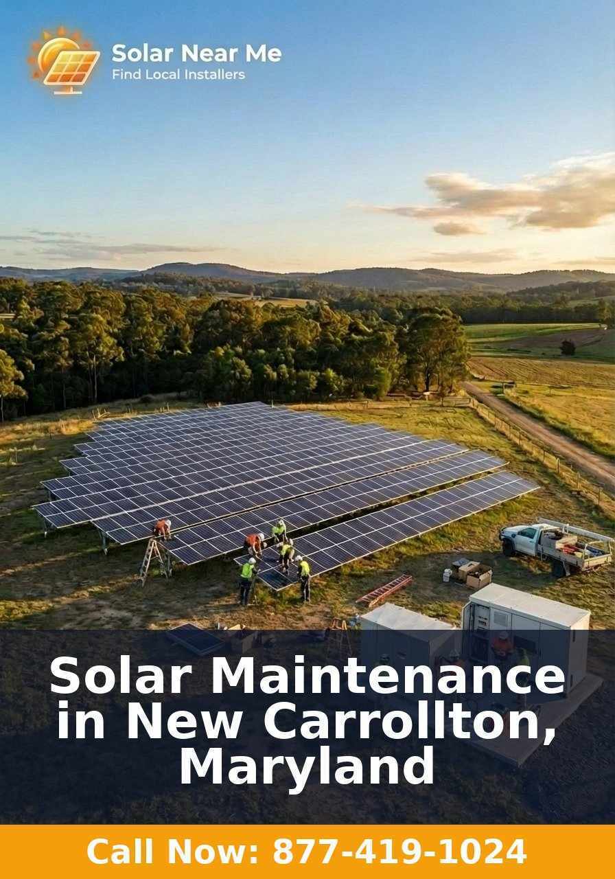 Solar Maintenance in New Carrollton, Maryland