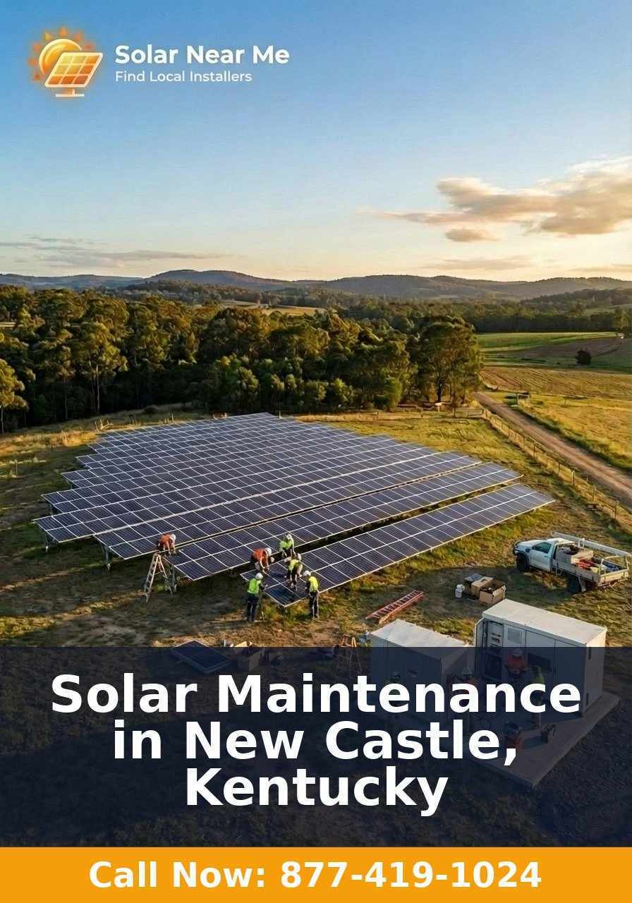 Solar Maintenance in New Castle, Kentucky