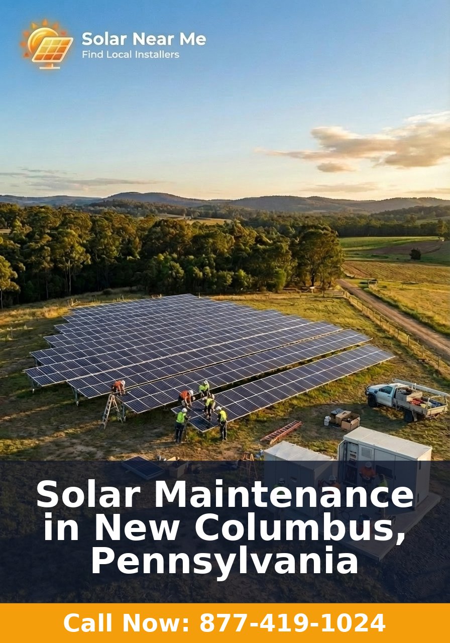 Solar Maintenance in New Columbus, Pennsylvania