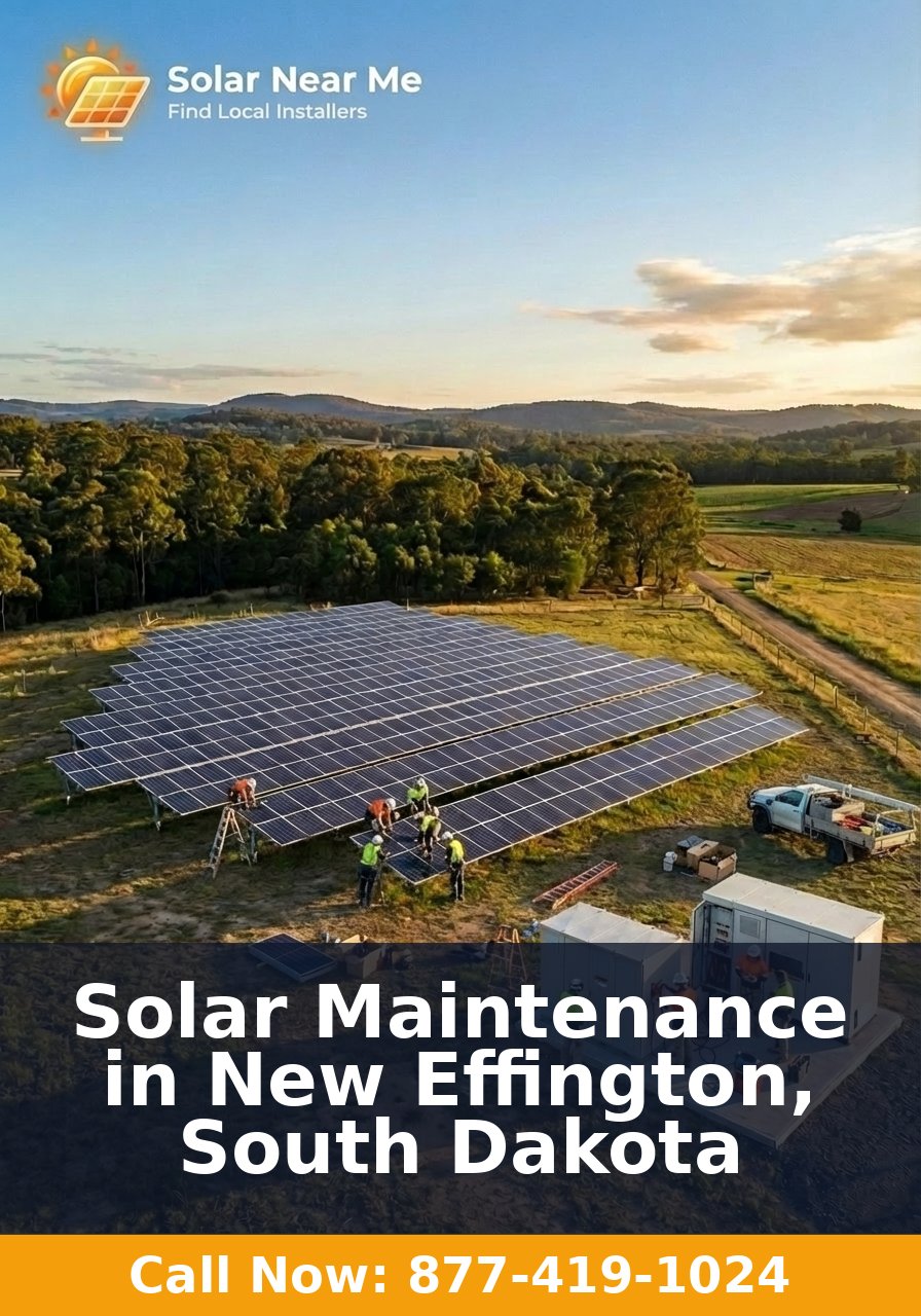 Solar Maintenance in New Effington, South Dakota